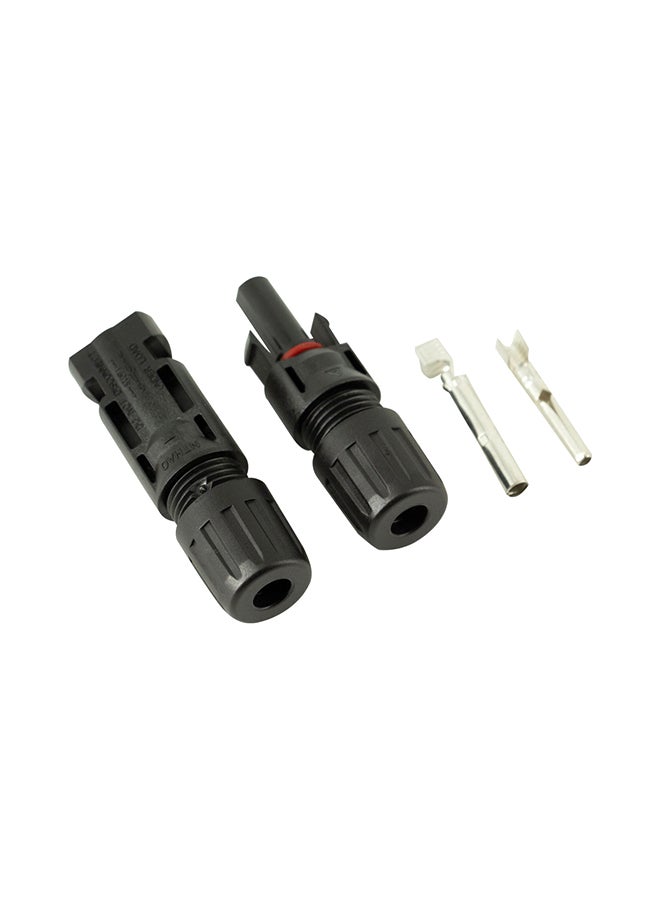 MC4 Portable Module Solar Panel Connectors Black - Image 1