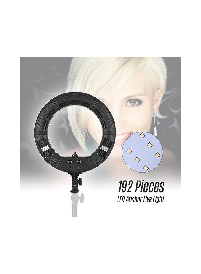 Dimmable LED Ring Light Black - Image 2