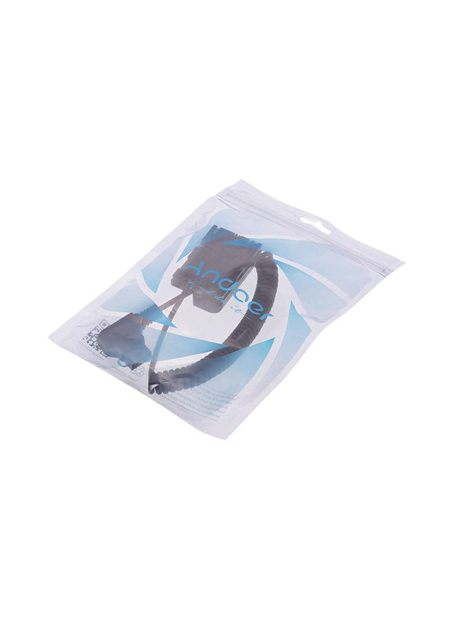 ANDOER LP-E6 DC Coupler Decoded Dummy Battery Adapter Black - Image 2