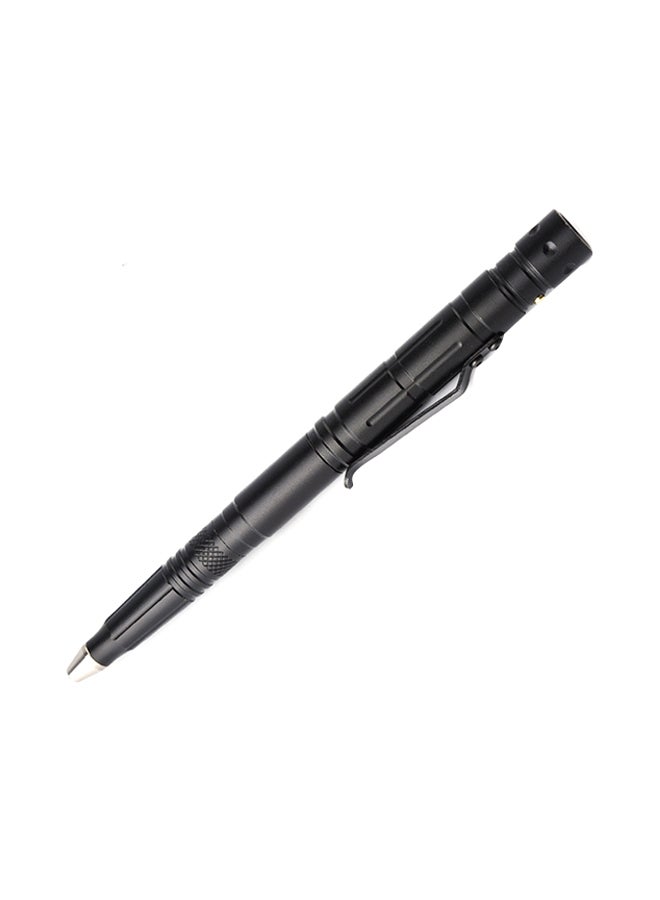 قلم طوارئ صغير متعدد الوظائف للاستخدام في الأماكن الخارجية أسود 18x3x3Ø³Ù†ØªÙŠÙ…ØªØ±  - Image 1