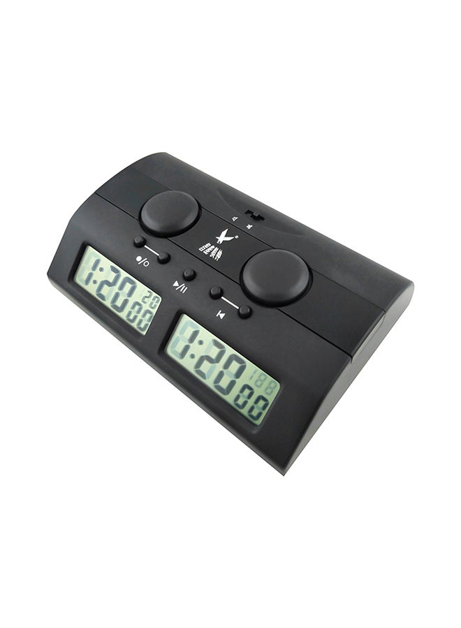 Chess Clock Electronic Count Up Down Timer Black  - Image 1