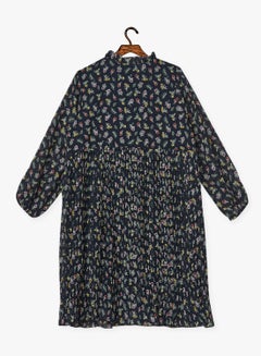 NAME IT Classic Style Floral Pleated Dress Multicolour  - Image 2