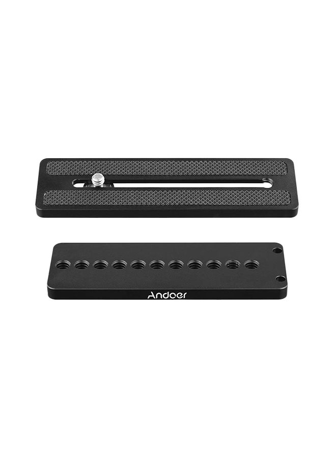 ANDOER Universal Camera L-Shape Bracket Plate Holder Black - Image 4