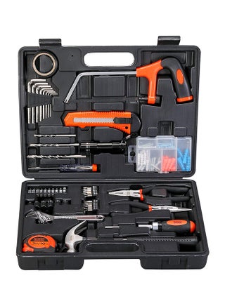 108 Pieces Hand Tool Kitfor Home & Office Orange/Black BMT108C Orange/Black 13.8inch - v1583327681/N35180573A_1