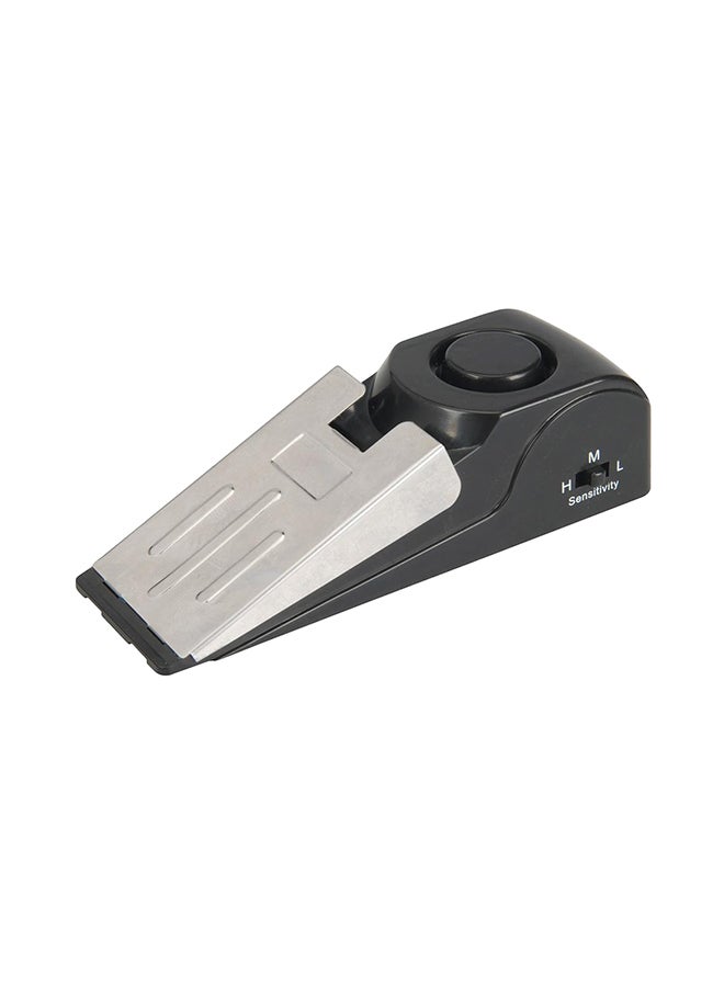 Silverline Door Stop Alarm Black/Silver  - Image 1