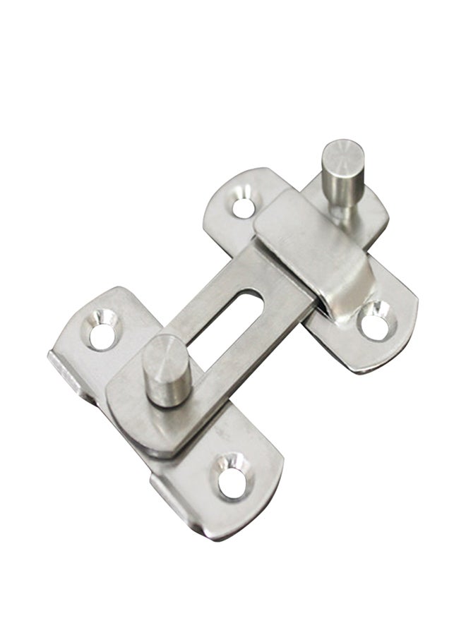 Generic Hasp Latch Gate Latches Door Lock silver  - Image 1
