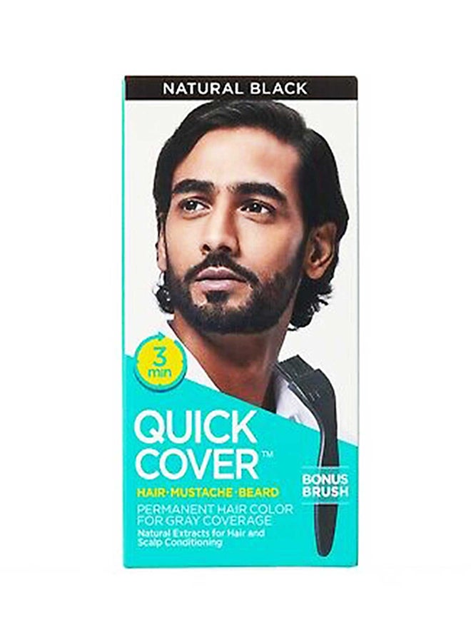 KISS Quick Cover Hair Color Natural Black 74ml 