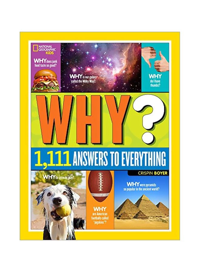Why? 1, 111 Answers To Everythings Hardcover English by Crispin Boyer - 43868 