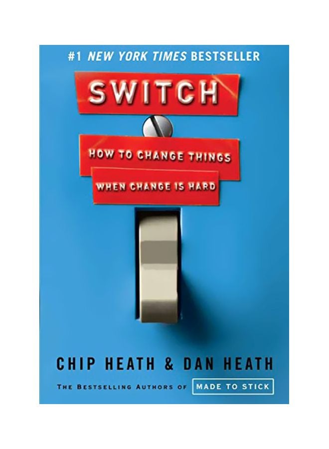 Switch: How To Change Things When Change Is Hard Hardcover English by Chip Heath - 40764 