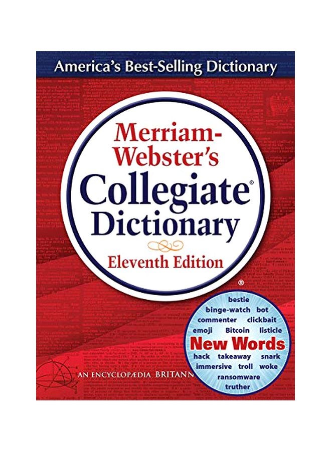 Collegiate Dictionary: New Ways To Find The Words You Need Today Hardcover English by E11 - 24 Jul 2003 