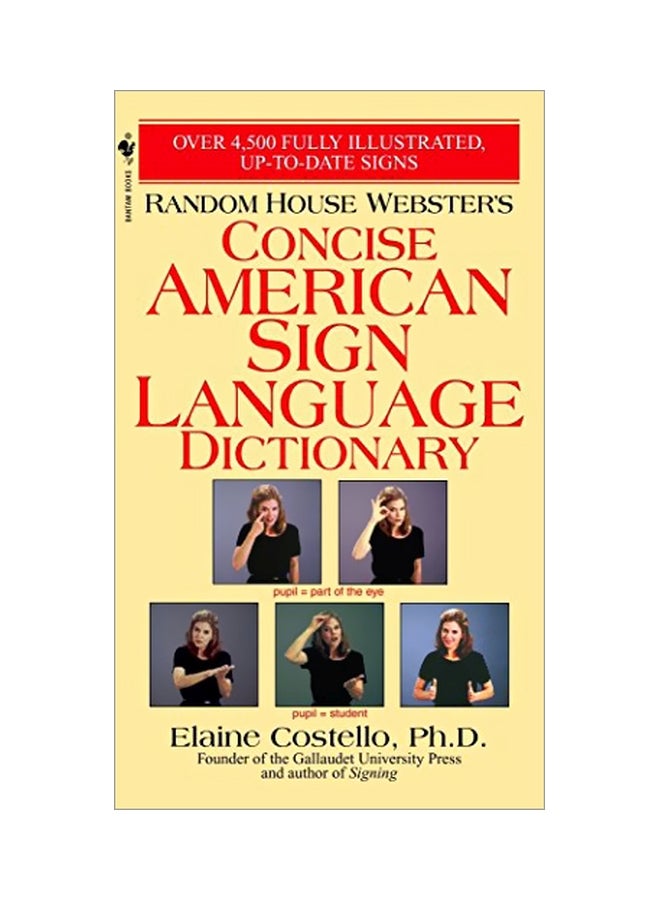 Concise American Sign Language Dictionary paperback english - 02 Jan 2002 