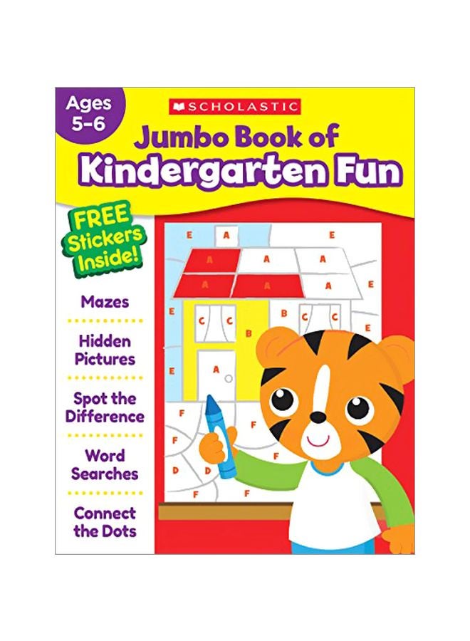 Jumbo Book Of Kindergarten Fun : Workbook paperback english - 01 Mar 2018