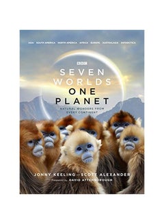 Seven Worlds One Planet: Natural Wonders From All Corners Of Planet Earth Hardcover English by Jonny Keeling - 43831 