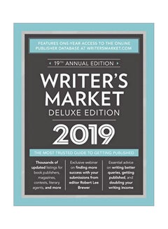 Writer's Market Deluxe Edition 2019: The Most Trusted Guide To Getting Published paperback english - 28 Sep 2018