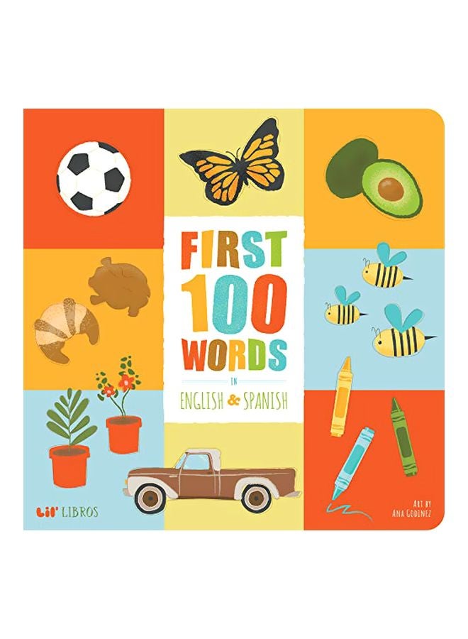 First 100 Words In English & Spanish board_book english - 17 September 2019
