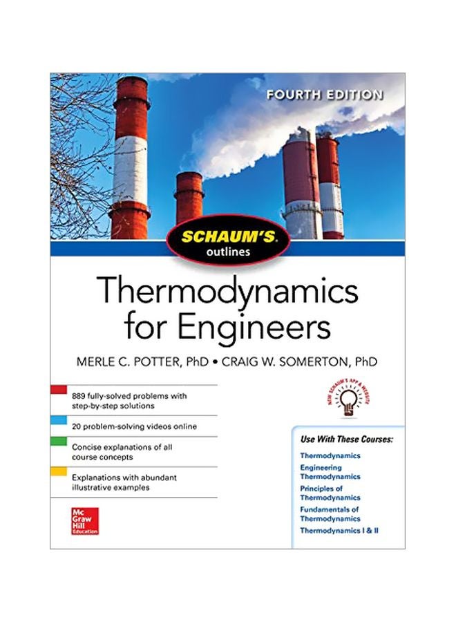 Thermodynamics For Engineers Paperback English by Merle Potter - 17 October 2019 