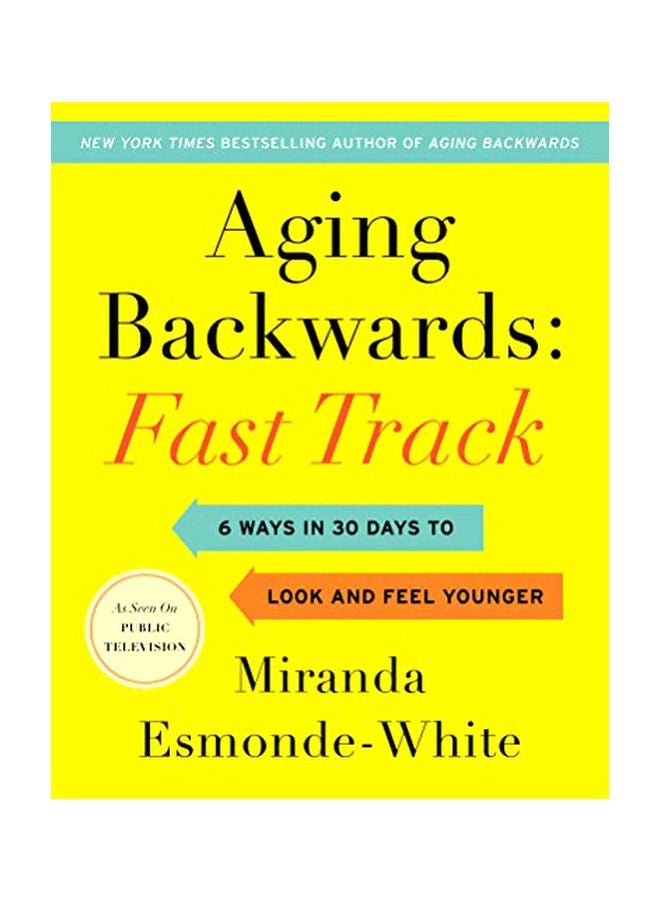 Aging Backwards Fast Track Hardcover English by Miranda Esmonde-White - 43606 