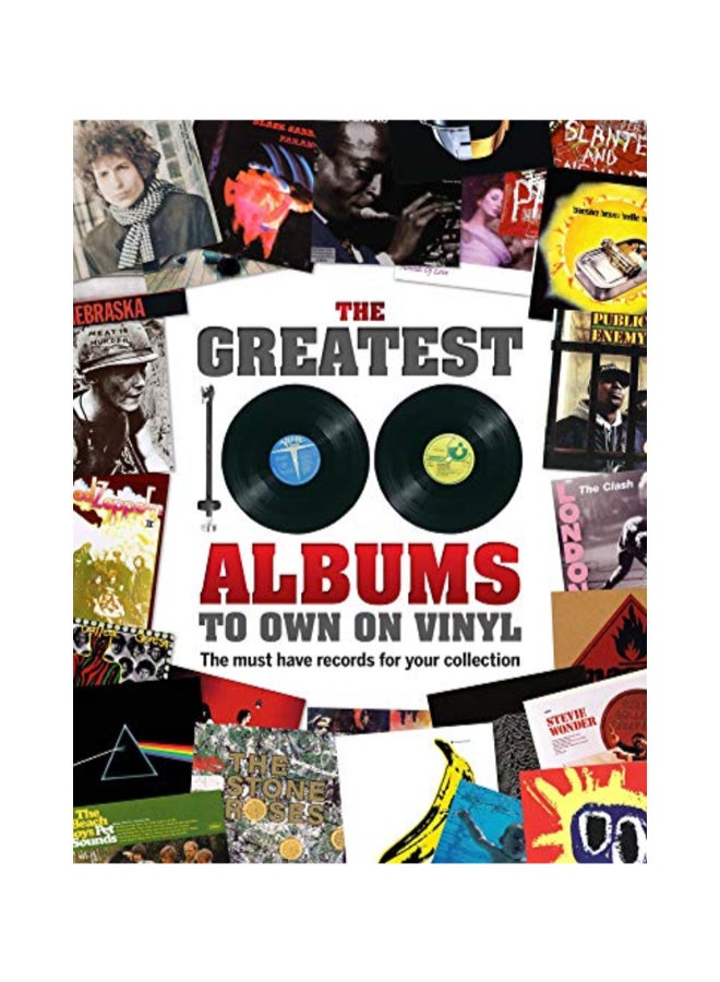 The Greatest 100 Albums To Own On Vinyl Hardcover English by Sona Books - 43891