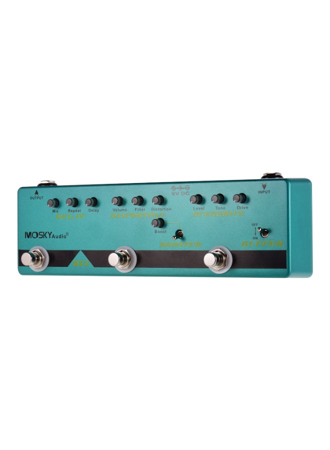 موسكي دواسة 5 في 1 متعددة المؤثرات للجيتار مزودة بمؤثر التأخير - Image 4