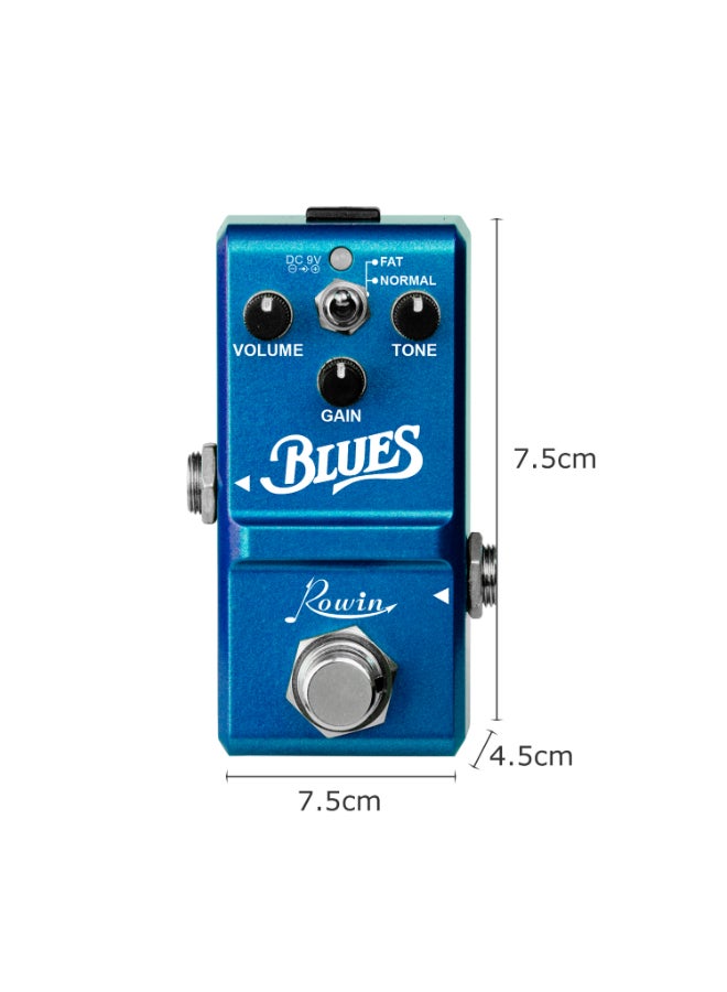 Wide Range Frequency Response Blues Style Overdrive Effect Pedal - v1583331015/N35171970A_3