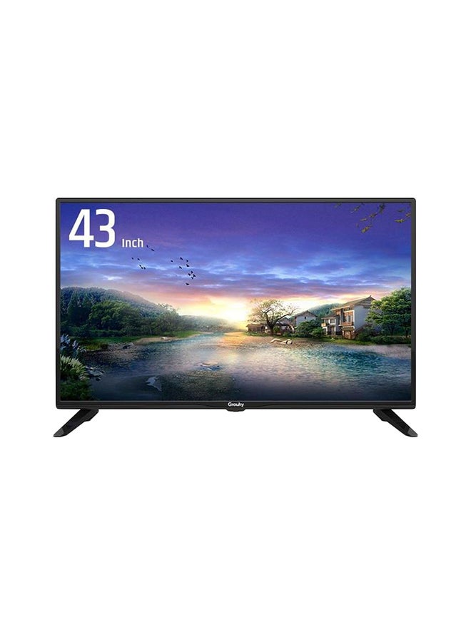 جروهي تلفزيون LED عالي الوضوح بالكامل مقاس 43 بوصة GLD43NA أسود - Image 1