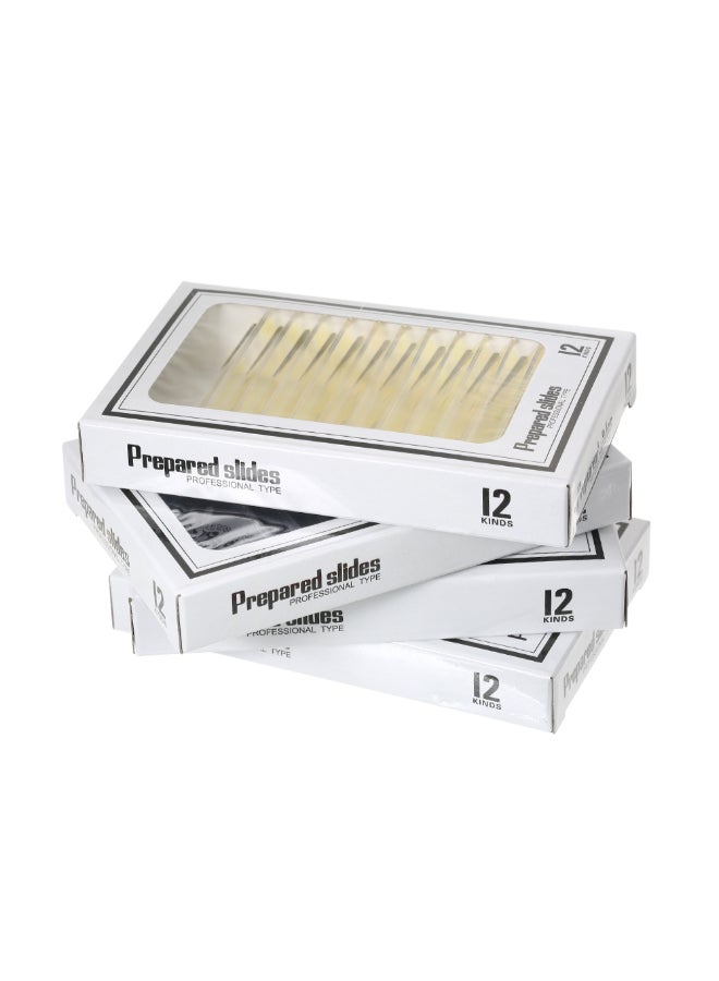 Generic - 48-Piece Prepared Microscope Slide Set Multicolour - Image 1