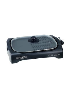 Open Flat Grill Machine 2200 W LGM70 Black/Silver