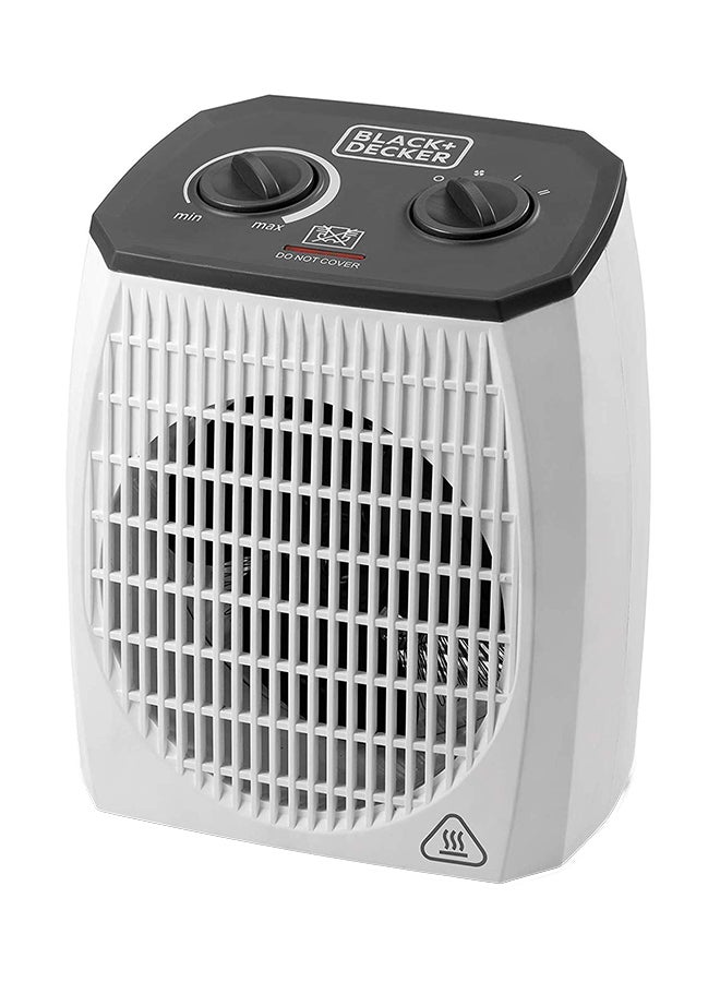 BLACK+DECKER Electric Vertical Fan Heater 2000W 2000.0 W HX310-B9 White/Black  - Image 1