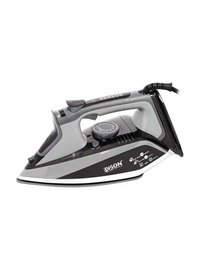 اديسون أداة كي بخار كهربائية بقدرة 2200 وات 2200.0 W 6285360257118 أسود/رمادي 