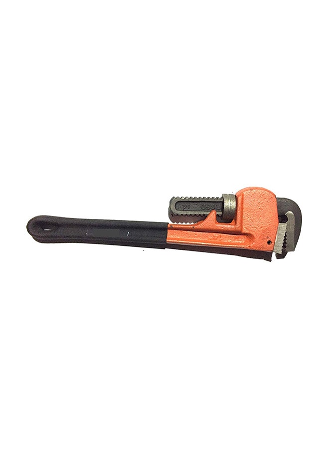 Heavy Duty Pipe Wrench Orange/Black 14inch Orange/Black 14inch