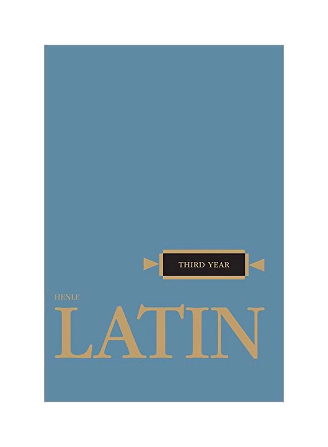 Third Year Latin Paperback English by Henle Robert J - 1 Jan 2003 