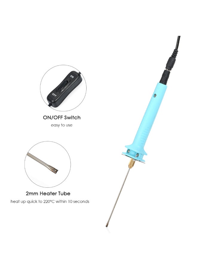 Electric Hot Foam Cutter Set Blue 3 x 3 x 25cm - Image 3