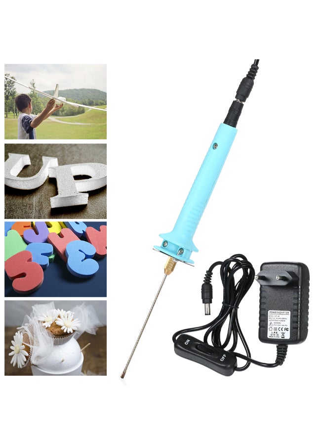 Electric Hot Foam Cutter Set Blue 3 x 3 x 25cm - Image 4