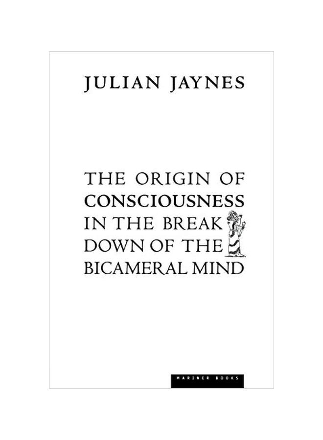 null - Origin Of Consciousness In The Breakdown paperback english - 15 Nov 2000 - Image 1