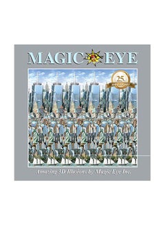 Magic Eye 25Th Anniversary Book Hardcover English by Cheri Smith - 43410 