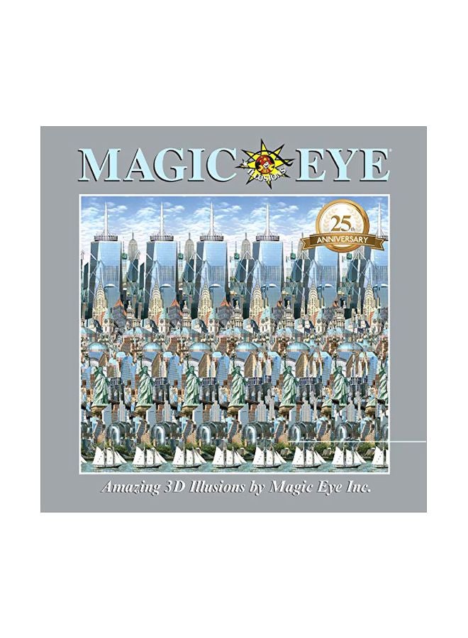 Magic Eye 25Th Anniversary Book Hardcover English by Cheri Smith - 43410 