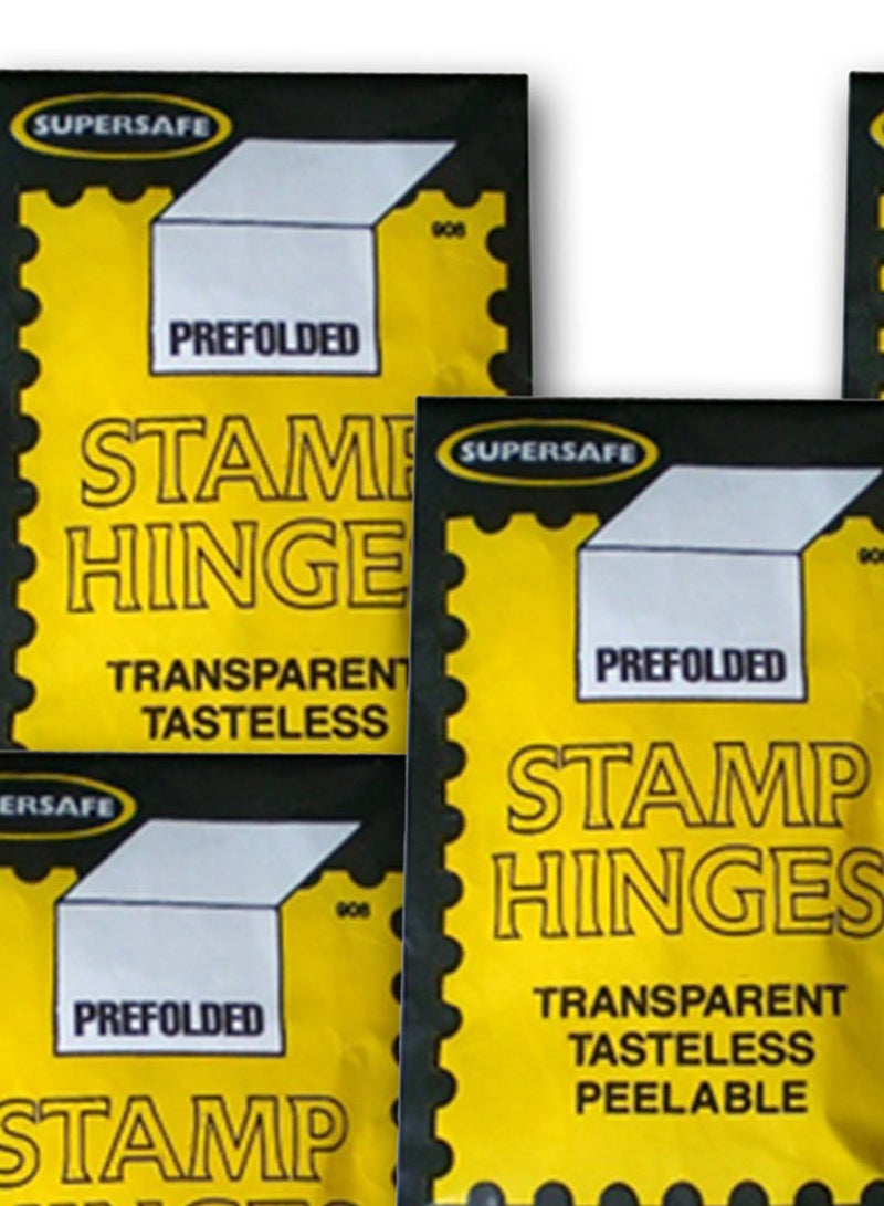 Pack Of 5 Prefolded Stamp Hinges  - Image 2