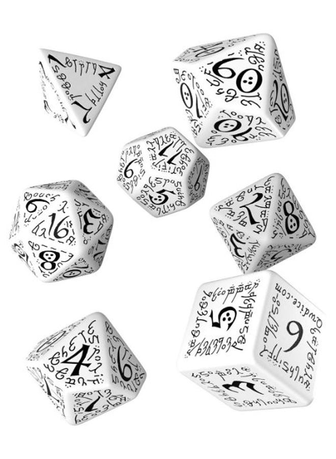 كيو-ووركشوب طقم نرد إلفيش مكون من 7 قطع - Image 1