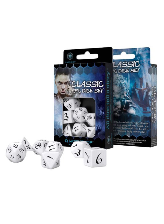 Q WORKSHOP 7-Piece Classic RPG Dice Set - Image 2
