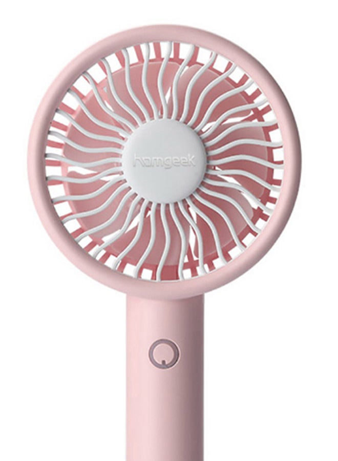homgeek Mini Handheld Cooling Fan JD00070P-WSQ Pink  - Image 3
