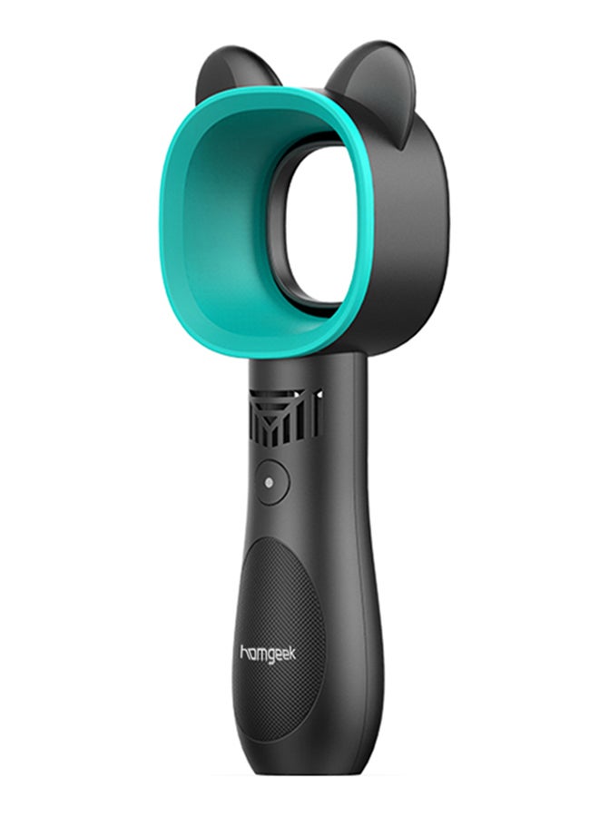 homgeek Bladeless USB Rechargeable Mini Fan JD0069BL-WSQ Blue/Black  - Image 1