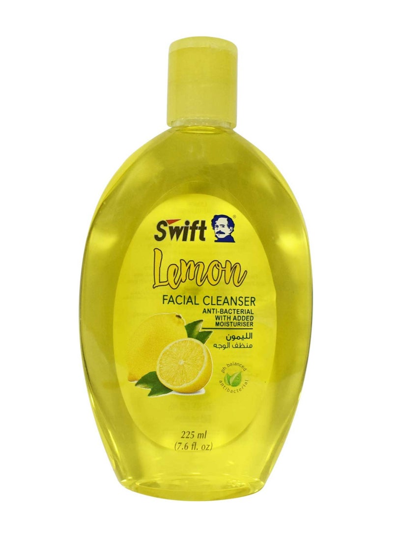 Swift Anti-Bacterial Lemon Natural Facial Cleanser 225ml 