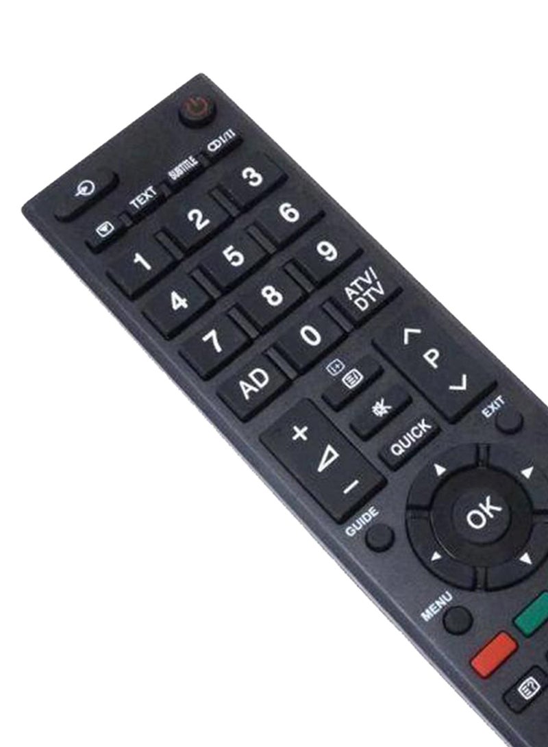 Remote Control For Toshiba TV Screen Black - Image 2