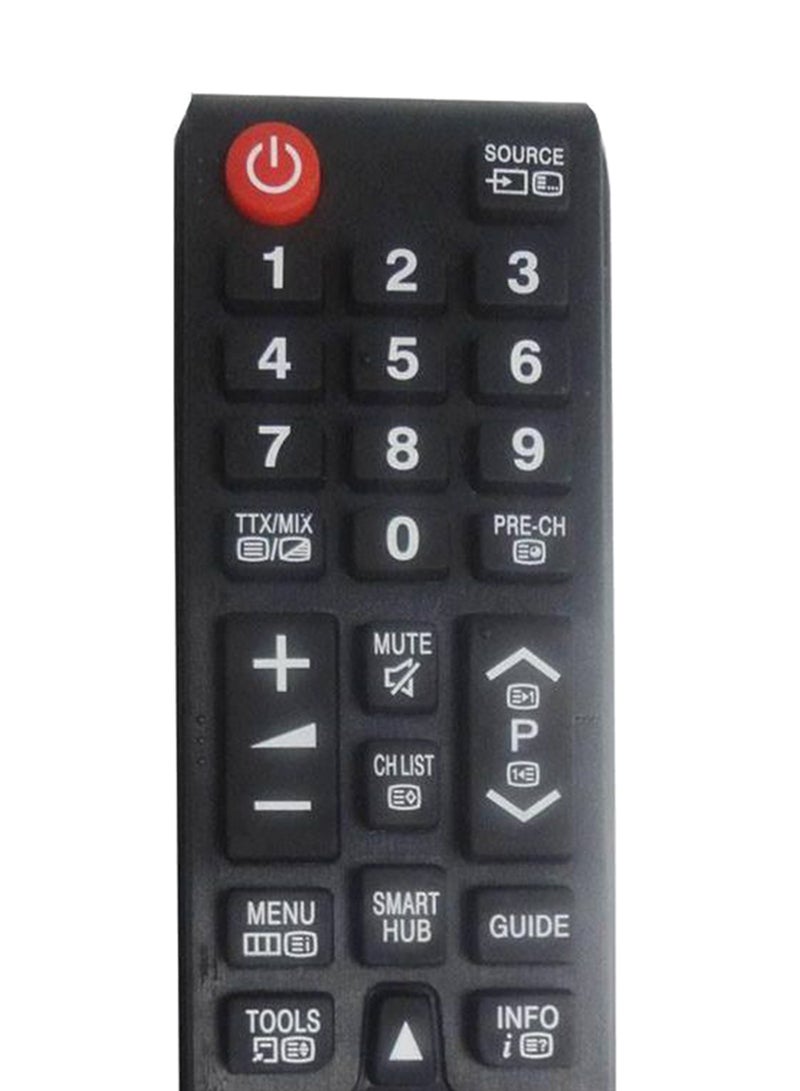 Remote Control For Samsung TV Screen Black