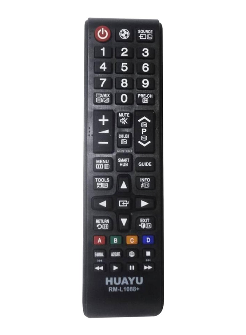 Huayu Remote Control For Smart Samsung TV Screen Black - Image 1