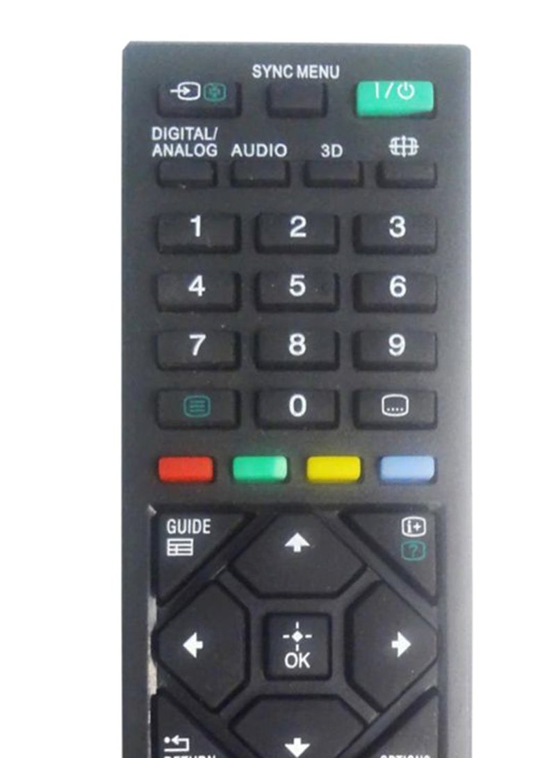 Remote Control For Sony 3D TV Screen Black - Image 2
