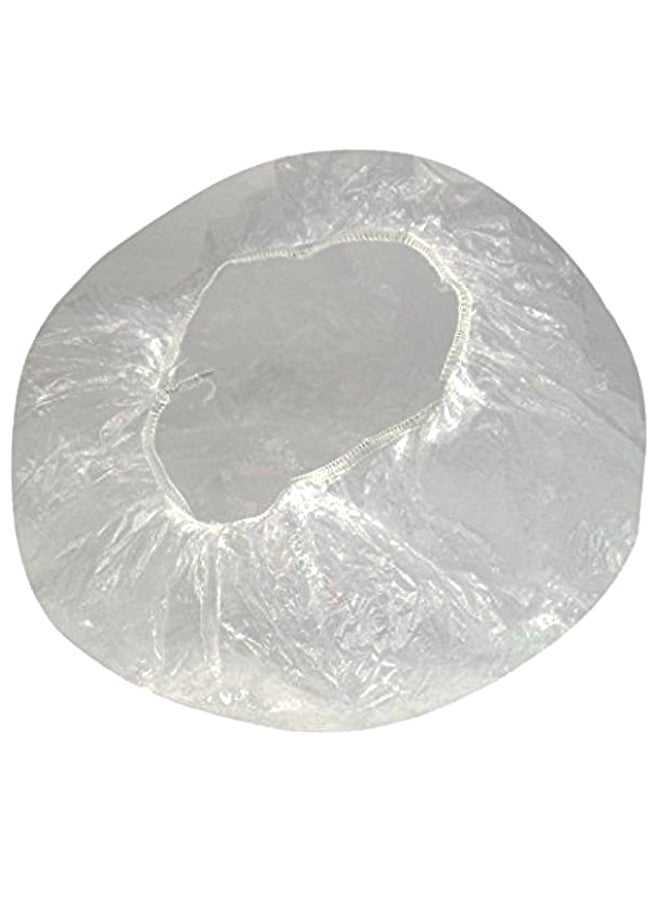 Generic 100-Piece Disposable Shower Cap Set Clear  - Image 1