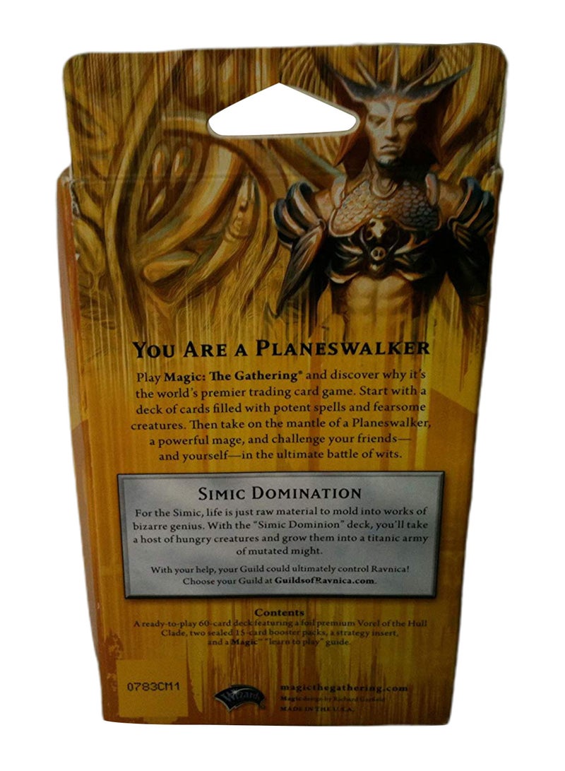 Magic the Gathering - Pack Of 2 Dragon's Maze Simic Domination Theme Deck - Image 1