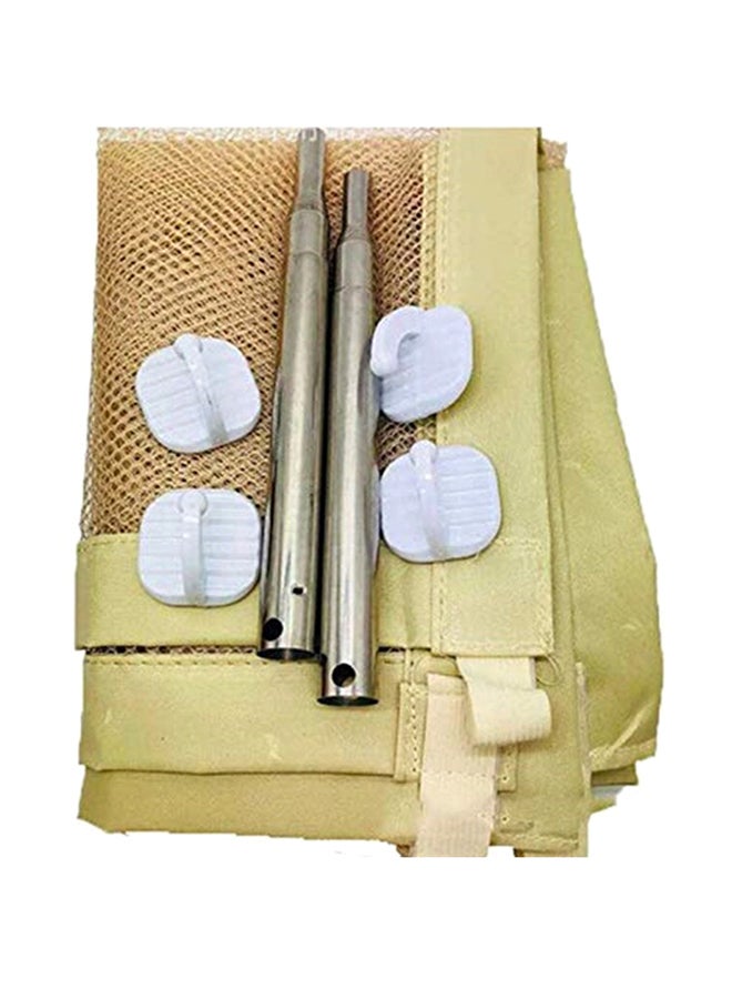 Magic Gate For Dogs Safety Fence Hall Door Beige 180X72centimeter - Image 4