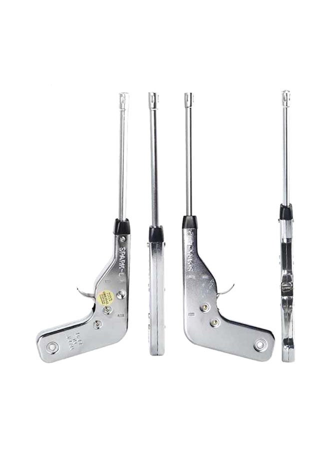 Genetic 4-Piece Spark-L Electric Gas Lighter Set Silver - Image 1